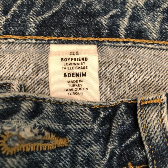 &DENIM Boyfriend Low Waist Jeans - Picture 3 of 5